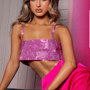 - breathtaking crop top - White fox boutique-sold out on site